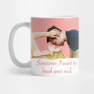 Marriage - a Love & Hate relationship - funny Valentines day gift Mug